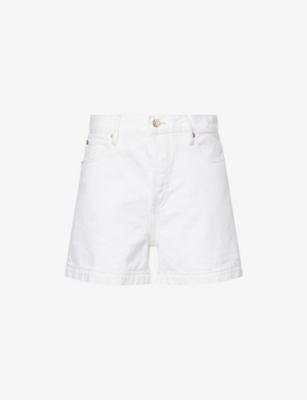 The Everyday High-Rise Denim Shorts by FRAME