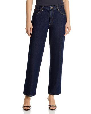 The Hang Long Straight Jeans in Rinse by FRAME