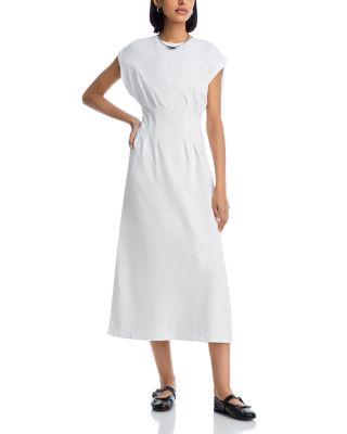 The Jersey Nipped Dress by FRAME