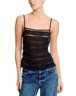 The Lattice Crochet Cami by FRAME