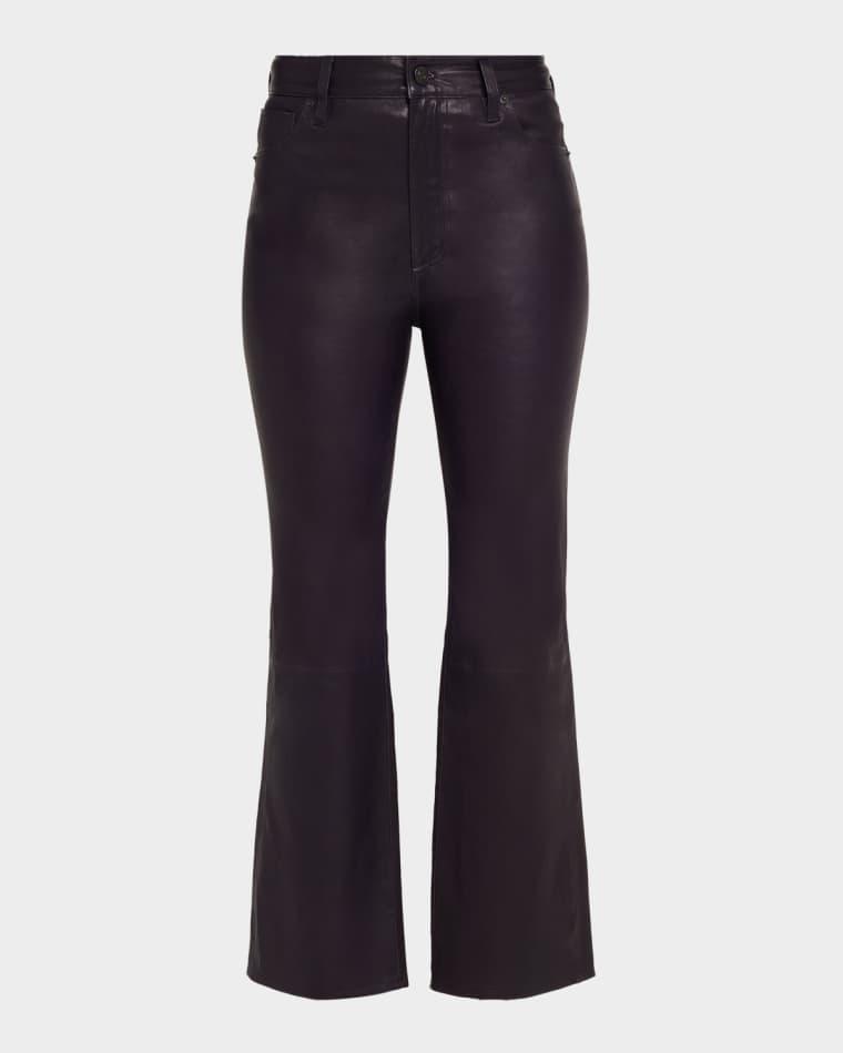 The Leather Reboot Crop Jeans by FRAME