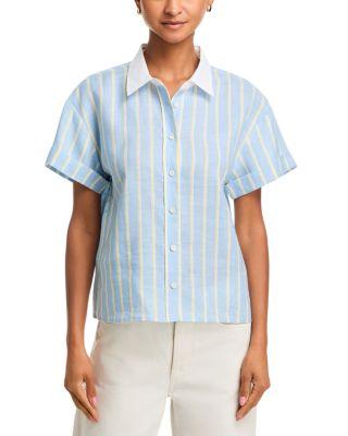 The Linen Boardwalk Shirt by FRAME