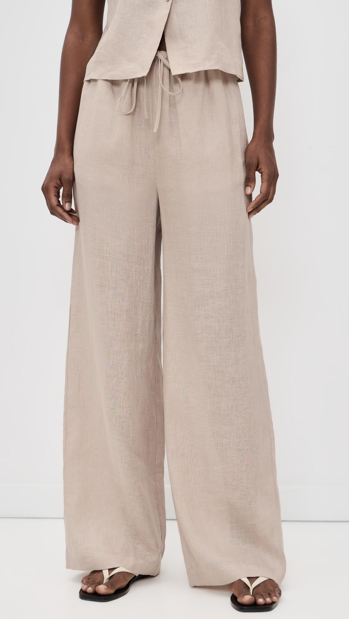 The Linen Lounge Pants by FRAME