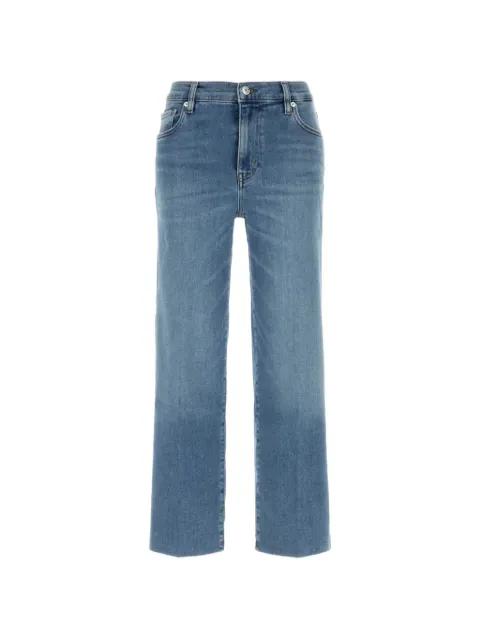 The Mellow stretch-denim jeans by FRAME