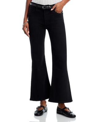 The Pixie Icon Mid Rise Ankle Jeans in Black by FRAME
