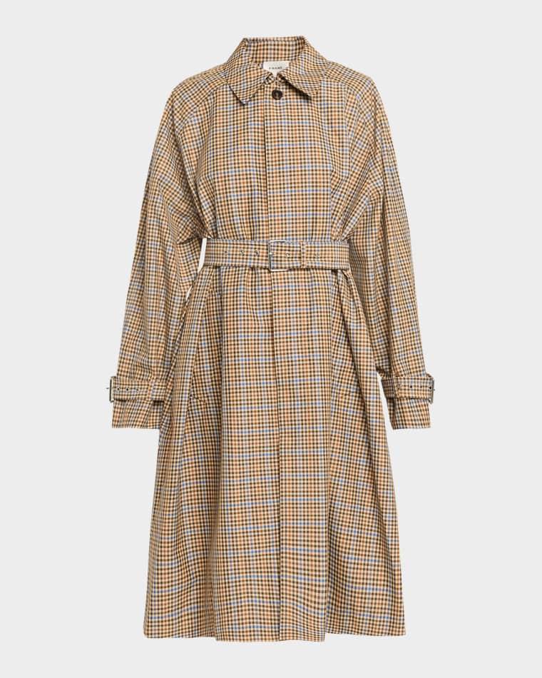 The Plaid Mac Coat by FRAME
