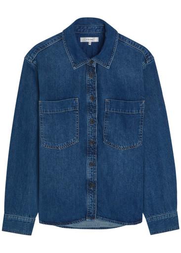 The Polished denim shirt by FRAME