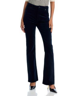 The Reboot High Rise Corduroy Jeans in Navy by FRAME