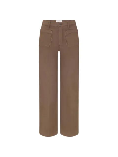 The Refined patch pocket jeans by FRAME
