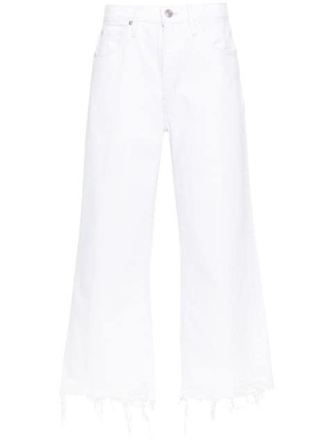 The Relaxed high-rise straight jeans by FRAME
