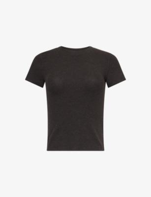 The Rib Baby Tee Modal-Jersey Top by FRAME