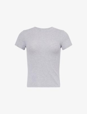 The Rib Baby Tee Modal-Jersey Top by FRAME