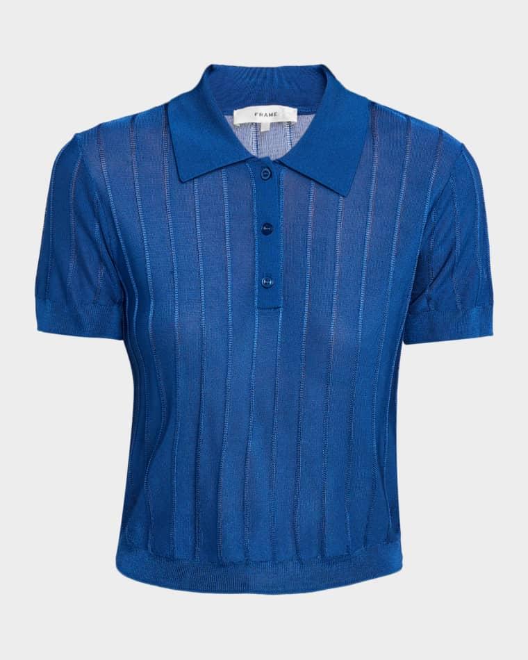 The Ribbed Polo by FRAME
