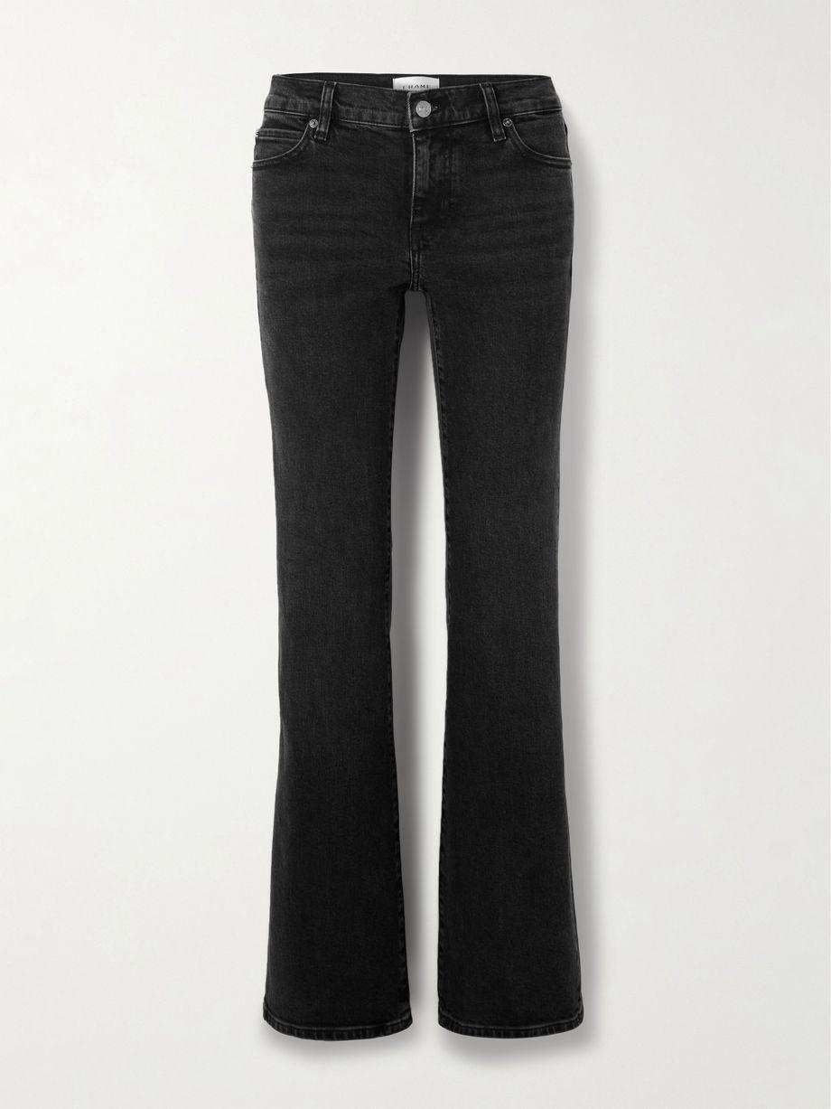 The Rodeo mid-rise flared jeans by FRAME