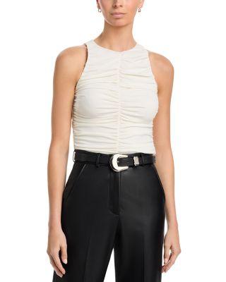 The Ruched Tank by FRAME