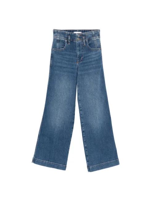 The Seamed double-button jeans by FRAME