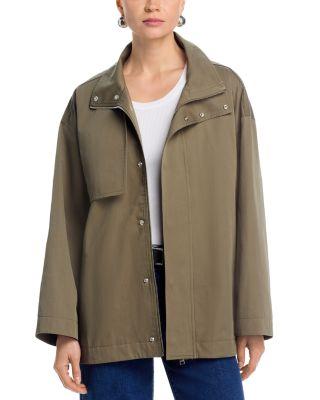 The Short Field Trench Coat by FRAME