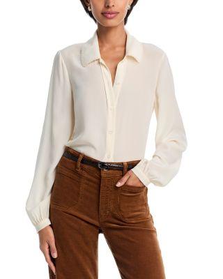 The Silk Prim Blouse by FRAME