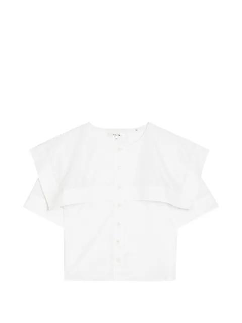 The Sleek Cape short-sleeves shirt by FRAME