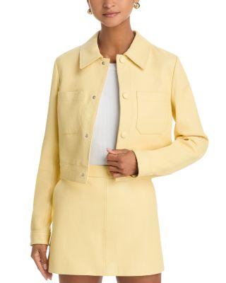 The Small Leather Jacket by FRAME