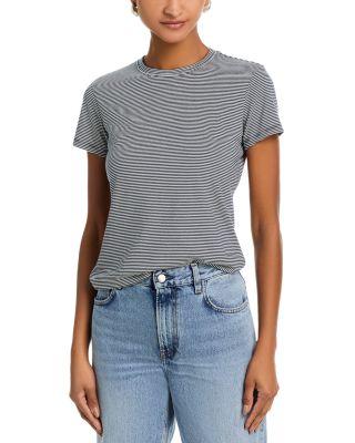 The Stripe Baby Tee by FRAME