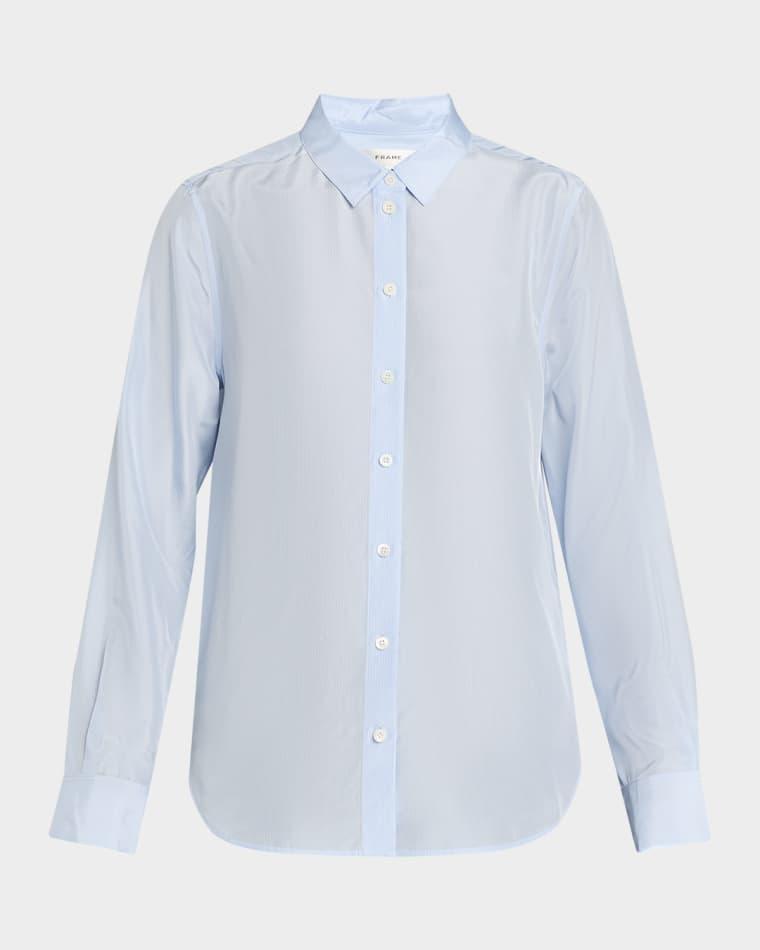 The Striped Classic Shirt by FRAME