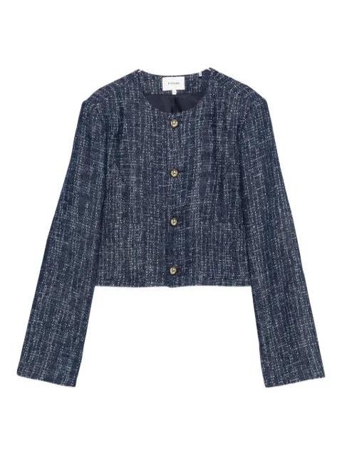 The Tweed button-up jacket by FRAME