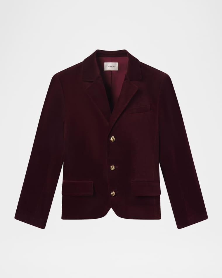 The Velvet Smart Blazer by FRAME