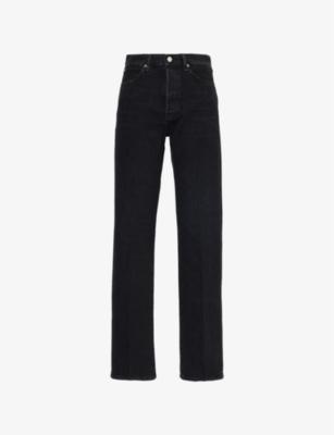 The Vertical Straight-Leg Denim Jeans by FRAME