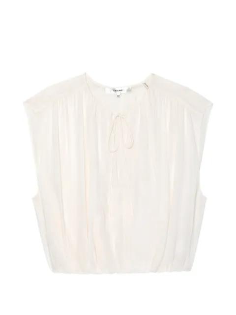 The Wave tie-fastening top by FRAME