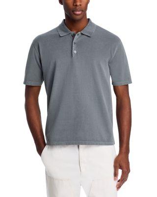 Washed Light Pique Polo Shirt by FRAME