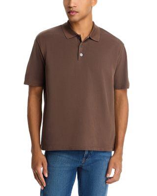 Washed Light Pique Polo Shirt by FRAME