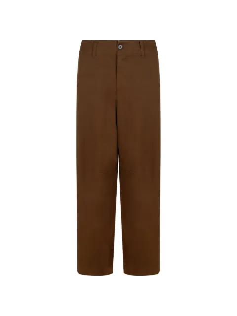 button cuff trousers by FRAME
