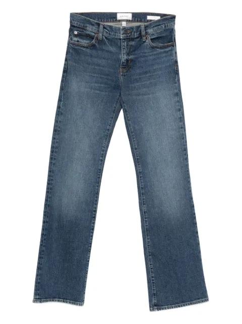 button-fly stretch-cotton jeans by FRAME
