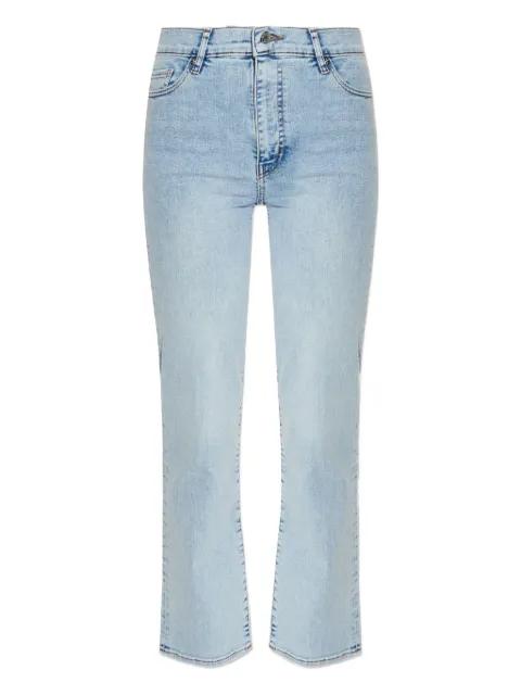 buttoned straight-leg jeans by FRAME