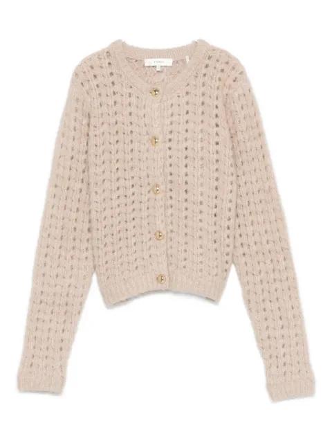 cable-knit cardigan by FRAME