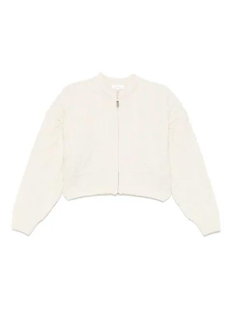 cable-knit cardigan by FRAME