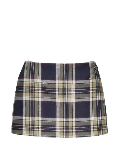 checkmate plaid skirt by FRAME