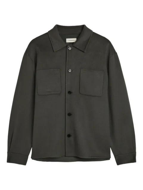 chest-pocket overshirt by FRAME