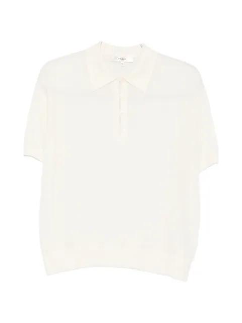 classic-shaped polo shirt by FRAME