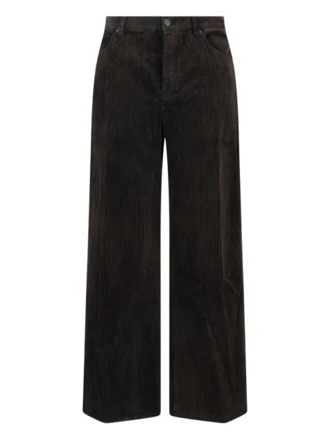 corduroy-effect trousers by FRAME
