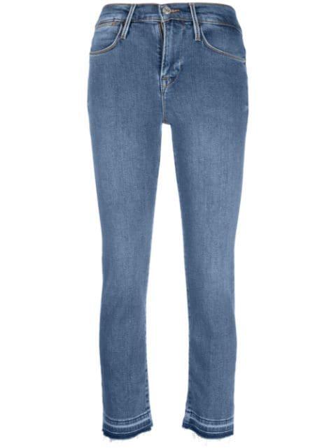 denim cotton trousers by FRAME