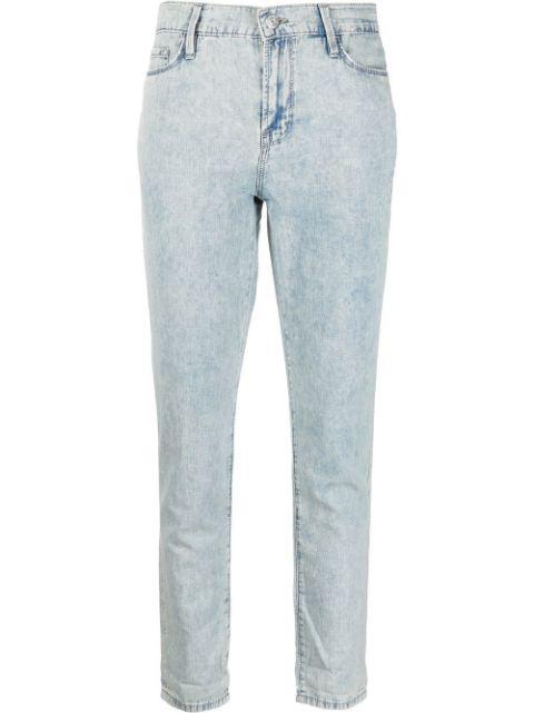 distressed-effect denim jeans by FRAME