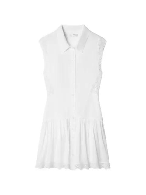 embroidered mini dress by FRAME