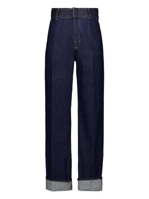 high-waisted jeans by FRAME