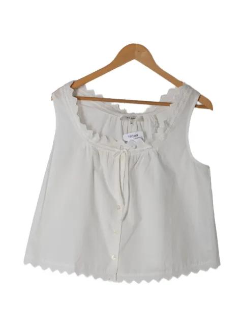 lace trim tank top by FRAME