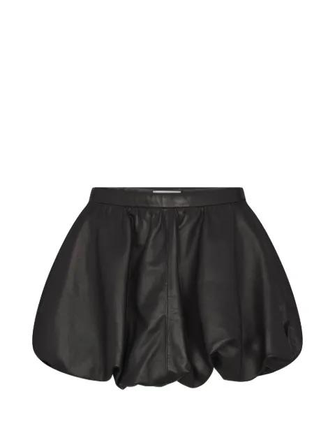 leather bubble skirt by FRAME