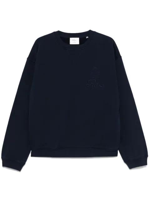 logo-embroidered sweatshirt by FRAME