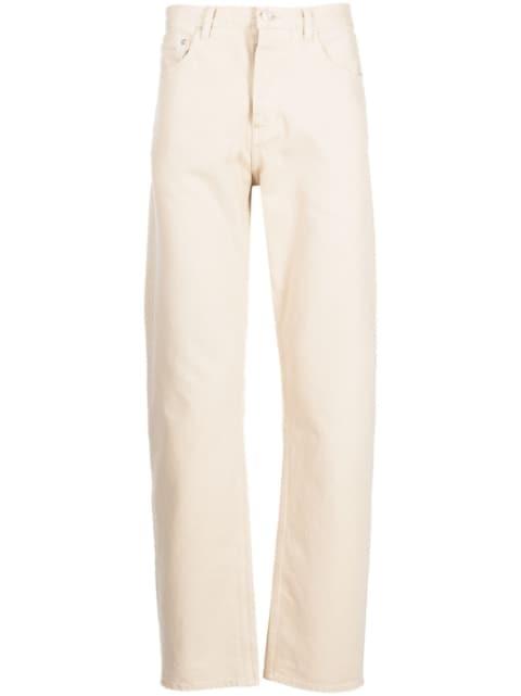 logo-patch straight-leg jeans by FRAME