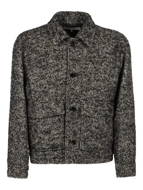 mélange-effect jacket by FRAME